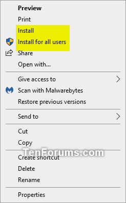 Install Fonts in Windows 10-install_font_context_menu-1.png
