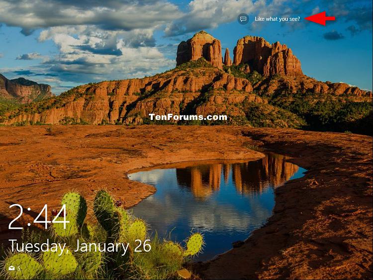 Find And Save Windows Spotlight Background Images In Windows 10