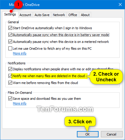 Enable or Disable OneDrive Notifications when Files Deleted in Cloud-onedrive_settings-2.png
