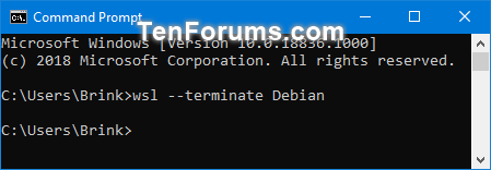 Terminate Running Windows Subsystem for Linux Distro in Windows 10-terminate_wsl_distros_command_prompt.png