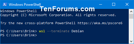Terminate Running Windows Subsystem for Linux Distro in Windows 10-terminate_wsl_distros_powershell.png
