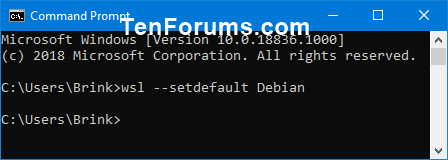 Set Default Windows Subsystem for Linux (WSL) Distro in Windows 10-set_default_wsl_distro_in_command_prompt.png