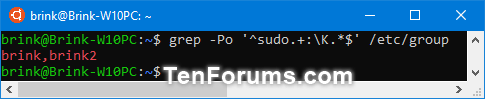 Add, Remove, and List Sudo Users in a WSL Linux Distro in Windows 10-list_sudo_users_in_wsl_distro-3.png
