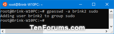 Add, Remove, and List Sudo Users in a WSL Linux Distro in Windows 10-root_add_sudo_user_in_wsl_distro.png
