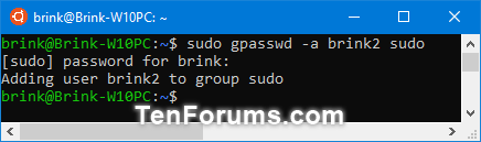 Add, Remove, and List Sudo Users in a WSL Linux Distro in Windows 10-sudo_add_sudo_user_in_wsl_distro.png
