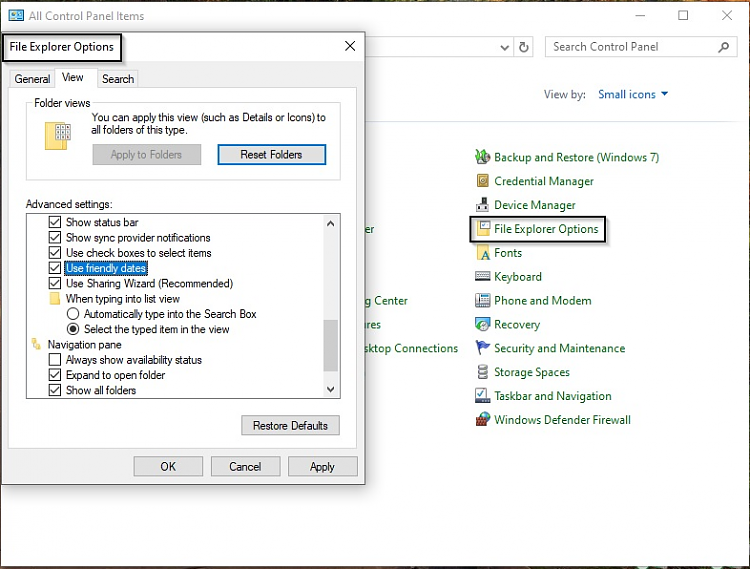 Turn On or Off Friendly Dates in Windows 10 File Explorer-image.png