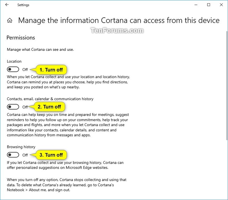 Turn On or Off Cortana Pick up where I left off in Windows 10-manage_the_information_cortana_can_access_from_this_device-4.jpg