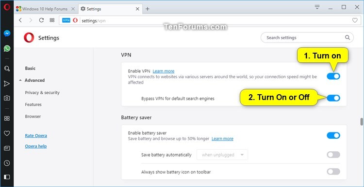 Enable and Use Free Built-in VPN in Opera browser-enable-disable_opera_vpn-4.jpg