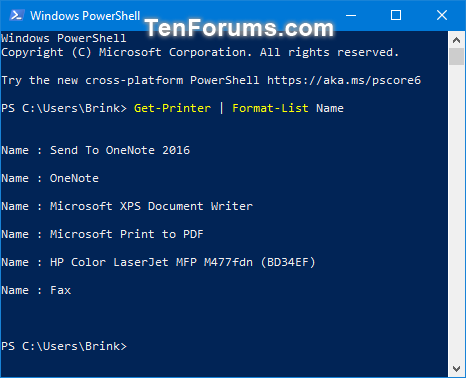 List All Installed Printers in Windows 10-powershell_printer_names.png