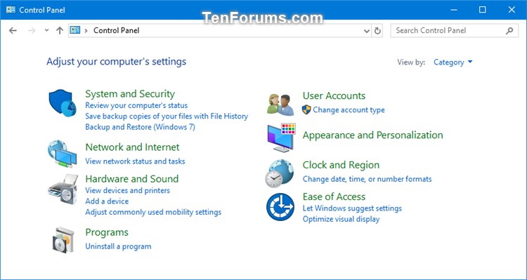 Change Default Control Panel Icons in Windows 10-control_panel_category_view.jpg