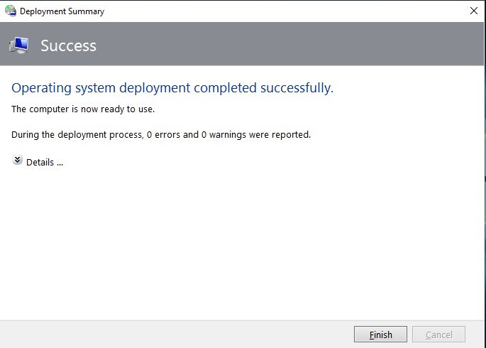 Microsoft Deployment Toolkit - Easy and Fast Windows Deployment-success.jpg