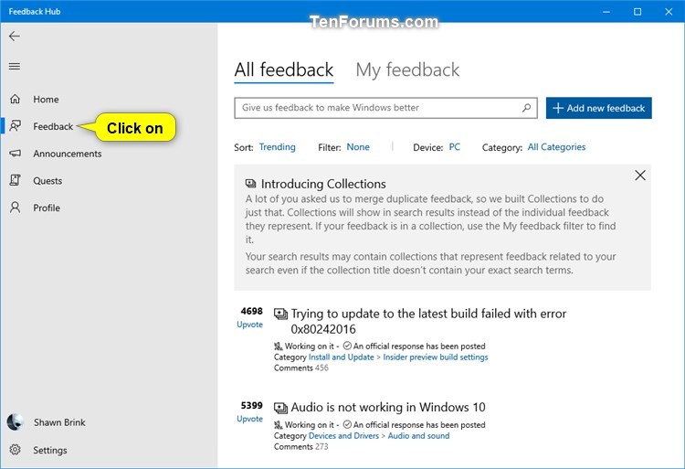 Share Feedback from Feedback Hub in Windows 10-share_feedback_in_feedback_hub-2.jpg