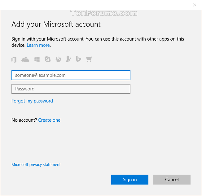 How to Sign in or Sign out of Microsoft Store app in Windows 10-store_sign_in-3b.png
