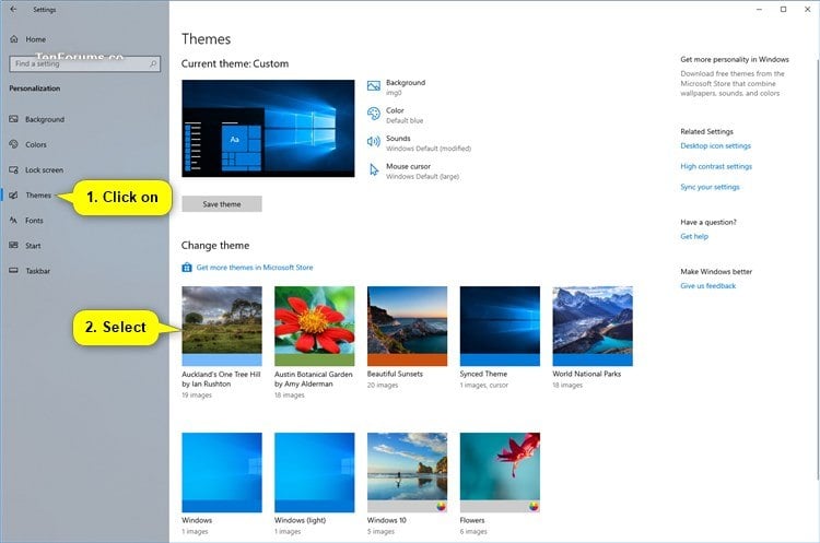 How To Combine Themes In Windows 10 Fodmultimedia