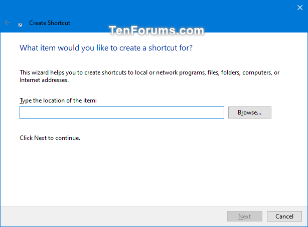 Create shortcut. Shutdown -r текстовое сообщение. Prevent desktop shortcut Creation.