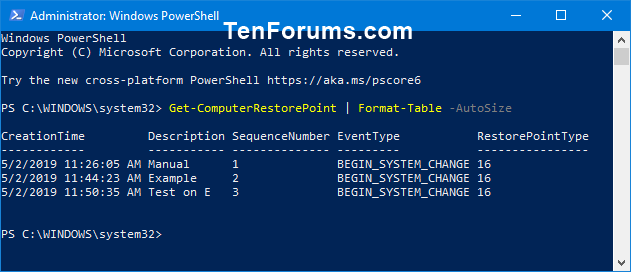 See List of All Available System Restore Points in Windows-list_restore_points_in_powershell-1.png