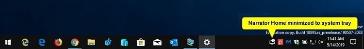 Change Minimize Narrator Home to Taskbar or System Tray in Windows 10-narrator_home_system_tray.jpg