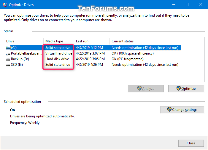 See if Disk Type is SSD HDD in | Tutorials