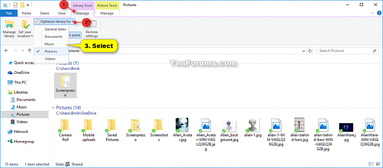 Change Folder Template in Windows 10-library_tools_manage.png