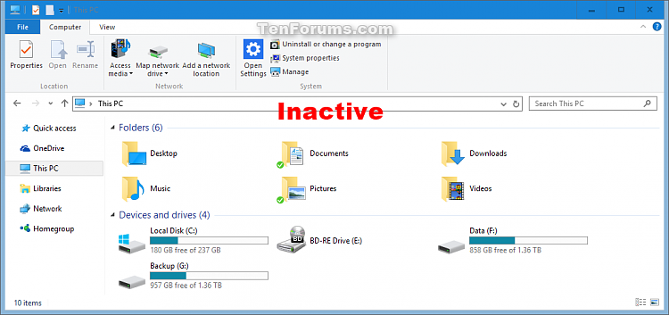 Install Aerolite Theme in Windows 10-inactive.png