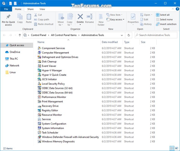 How to Restore Default Administrative Tools in Windows 10-control_panel_administrative_tools.jpg