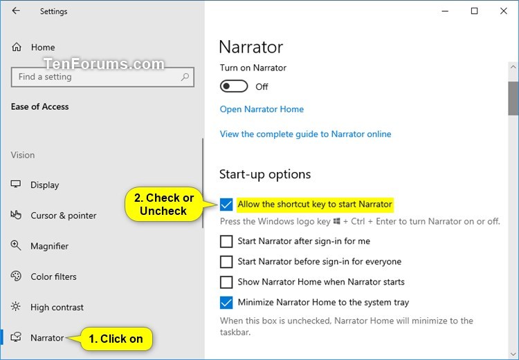 Enable or Disable Shortcut Key to Start Narrator in Windows 10-narrator_shortcut_key.jpg