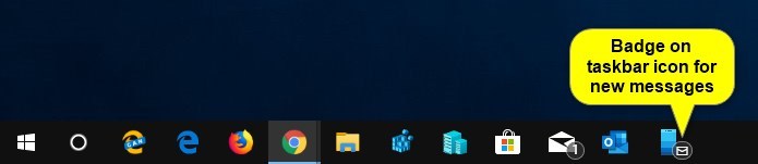 Turn On or Off Badge on Your Phone app Taskbar Icon for New Messages-your_app_badge_on_tasbar_for_new_messages.jpg