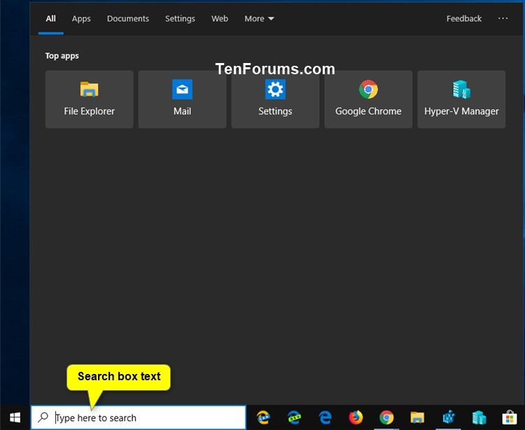 Change Search Box Text in Windows 10-search_box_text.jpg