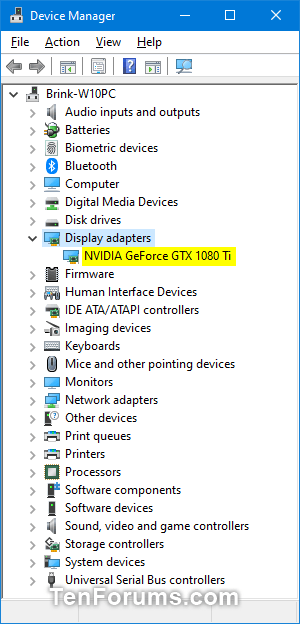 Determine NVIDIA Graphics Display Driver Version Installed in Windows-device_manager-1.png