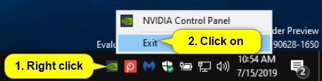 Add or Remove NVIDIA Control Panel Notification Tray Icon in Windows-nvidia_notification_icon.jpg