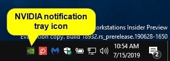 geforce experience taskbar icon geforce experience taskbar icon
