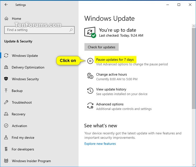 Pause Updates or Resume Updates for Windows Update in Windows 10-pause_updates_for_7_days_at_a_time.jpg