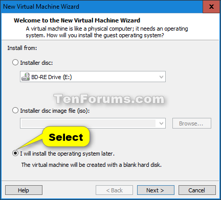 Install Windows 10 as Virtual Machine in VMware Player-windows_10_vmware_player-2.png