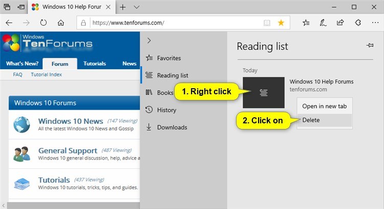 Add or Remove Articles from Reading List in Microsoft Edge-microsoft_edge_delete_reading_list.jpg