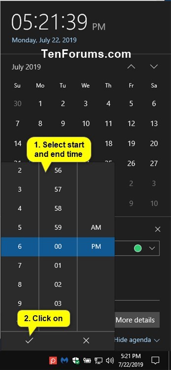 Create New Event in Calendar app in Windows 10-create_calendar_event_from_taskbar-6.jpg