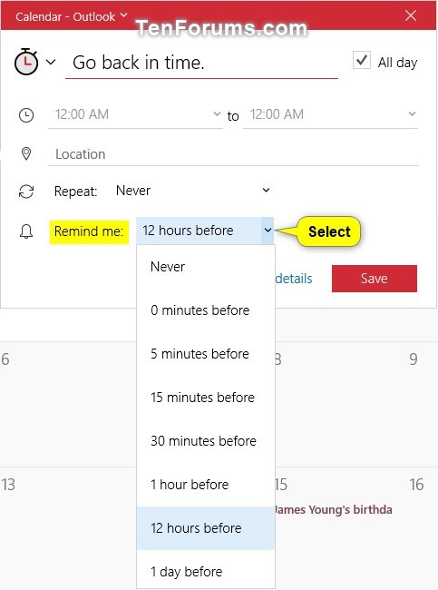 Create New Event in Calendar app in Windows 10-create_calendar_quick_event-9.jpg