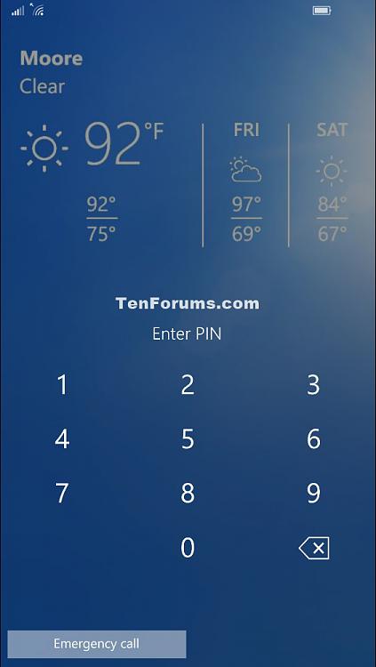 PIN - Remove in Windows 10 Mobile Phones-windows_10_phone_enter_pin.jpg