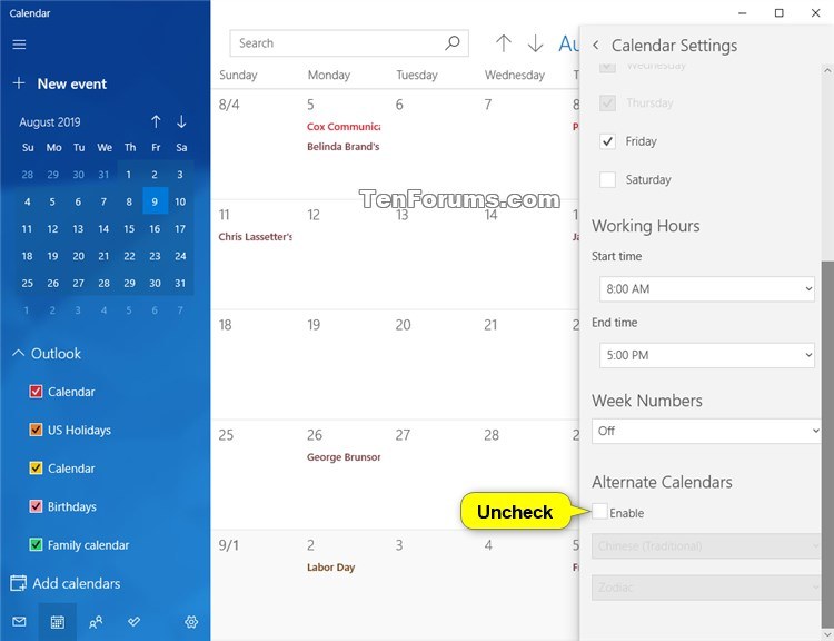 Enable or Disable Alternate Calendars for Calendar app in Windows 10-alternate_calendars-2.jpg