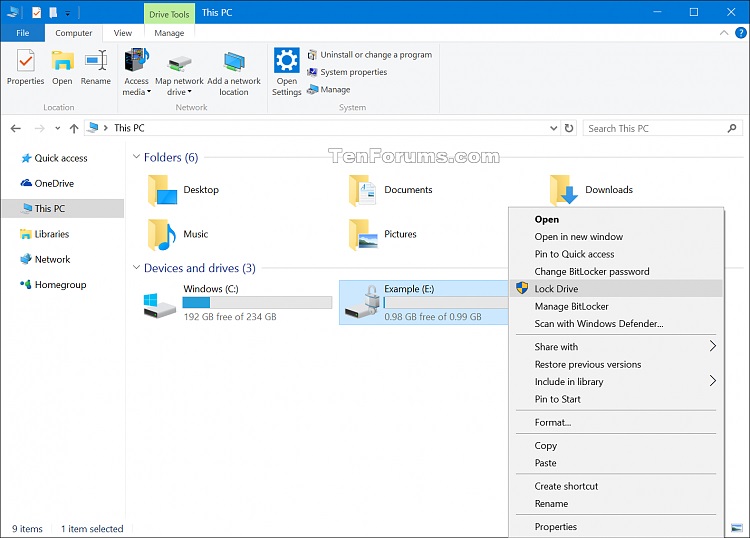 Lock BitLocker Encrypted Drive in Windows-lock_drive_context_menu.jpg