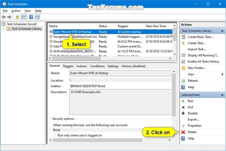 delete vhd file windows 10