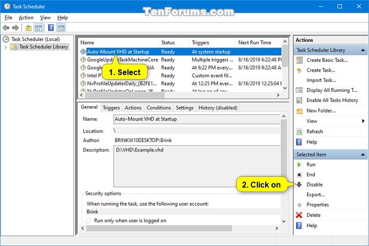 Auto-Mount VHD or VHDX File at Startup in Windows 10-disable_task.jpg