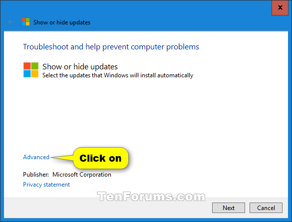 Windows 10 show or hide updates troubleshooter download 9apps for pc windows 7 download