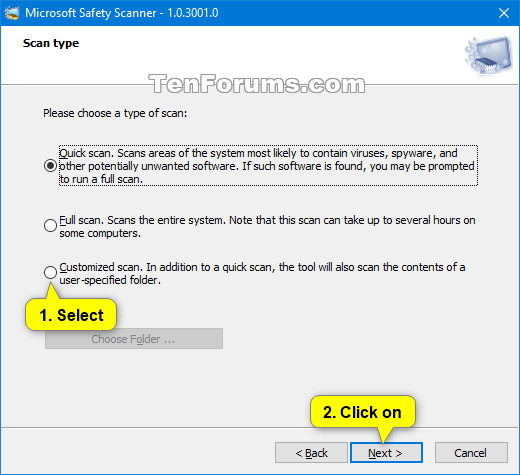 windows safety scanner