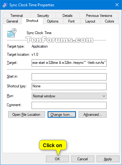 Create a Sync Clock Time shortcut in Windows 10-sync-clock-time_shortcut-5.png