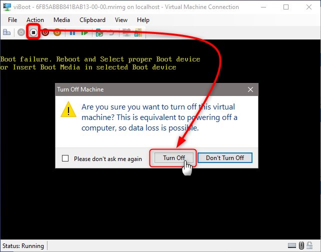 Native boot Virtual Hard Disk - How to upgrade Windows-viboot-no-boot-device.jpg