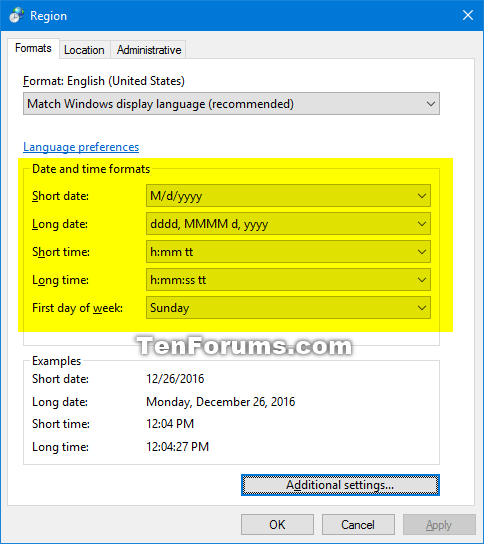 Change Date and Time Formats in Windows 10-date_and_time_formats_control_panel-2.png
