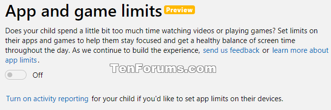 How to Set App and Game Limits for Microsoft Family Child Member-turn_on_activity_reporting.png
