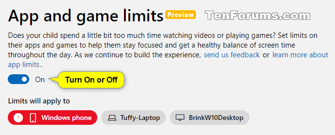 How to Set App and Game Limits for Microsoft Family Child Member-turn_on_app_and_game_limits-2.png