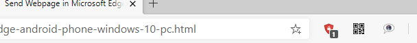 Send Webpage in Microsoft Edge from Android Phone to Windows 10 PC-image.png