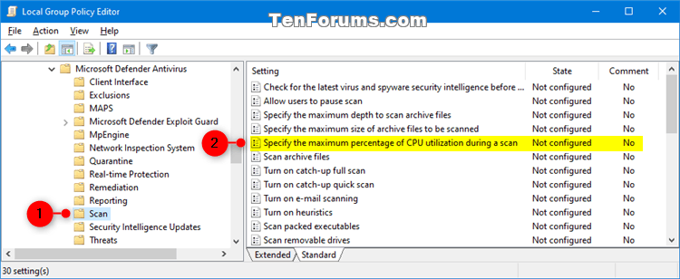 Set Windows Defender Antivirus Max CPU Usage for a Scan in Windows 10-avgcpuloadfactor_gpedit-1.png